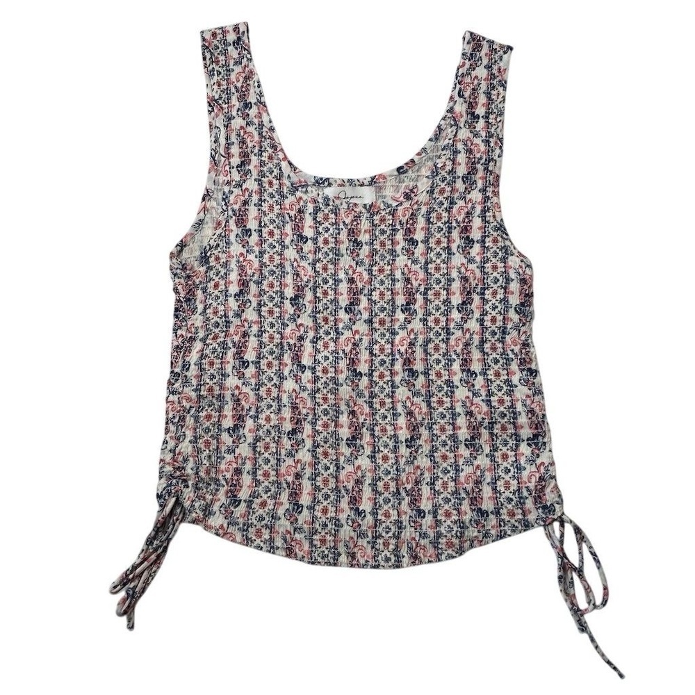 Japna‎ Women's Floral Sleeveless Tank Top Multicolor Size S